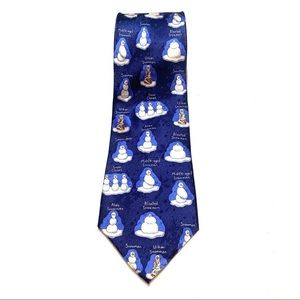 Snowman winter holiday necktie by John Ashford
